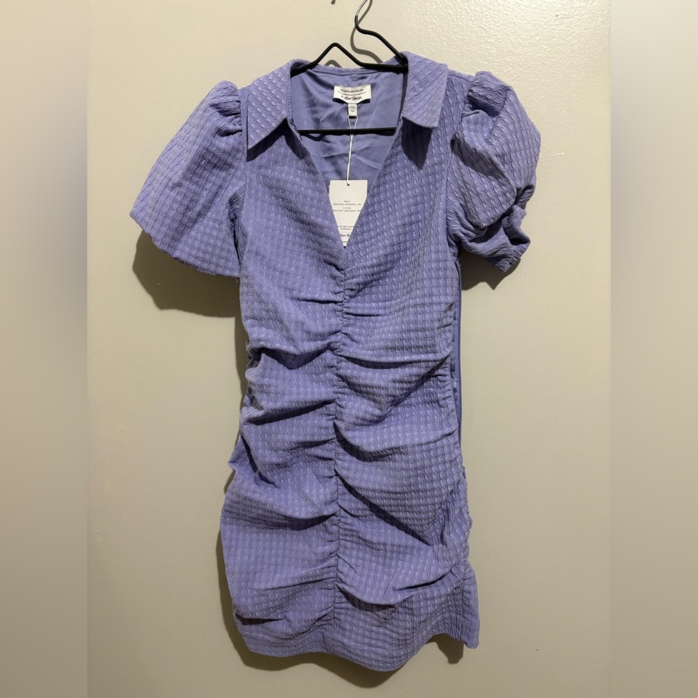 Puff short dress